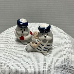 Nauticalt Seal Salt and Pepper Shakers